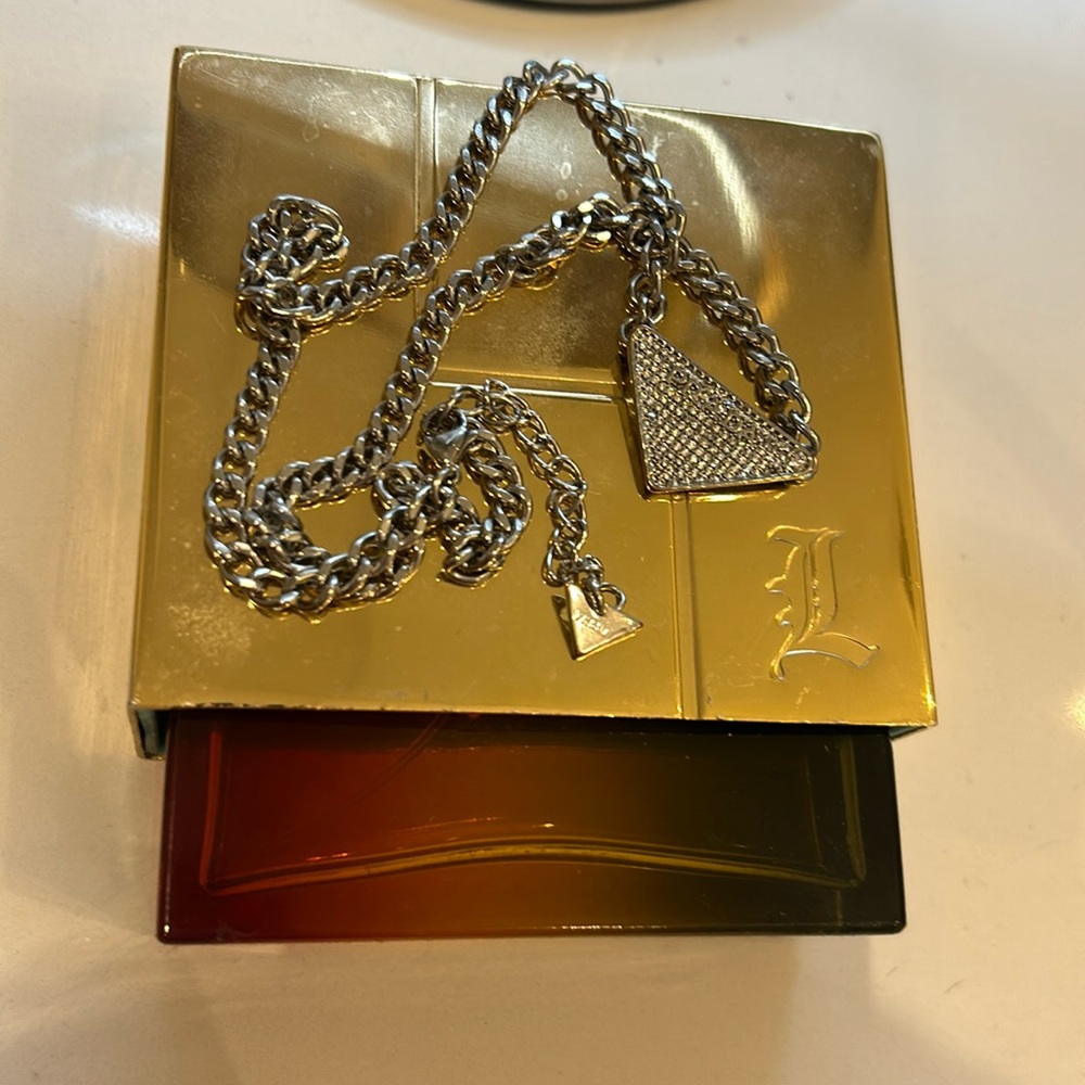 Prada chain necklace